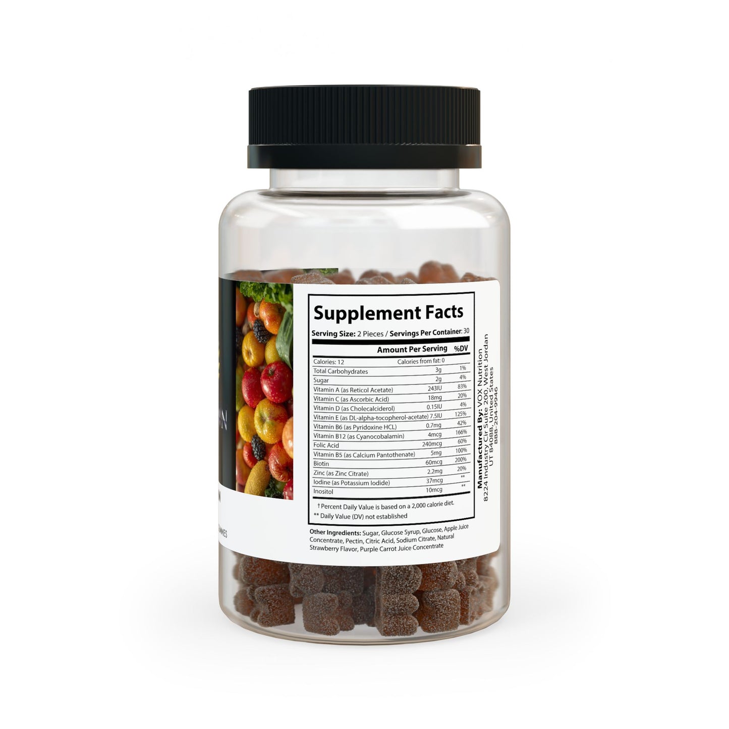 Multivitamin Gummies for Adults (60 Gummies)