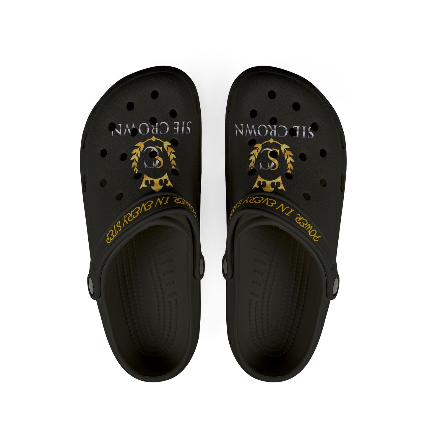 Sie Crown Power in Every Step Clogs