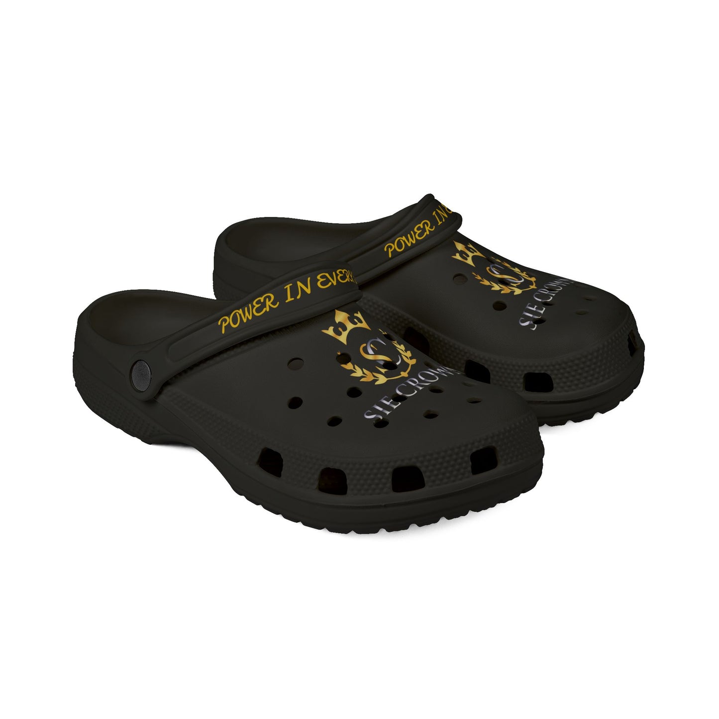 Sie Crown Power in Every Step Clogs
