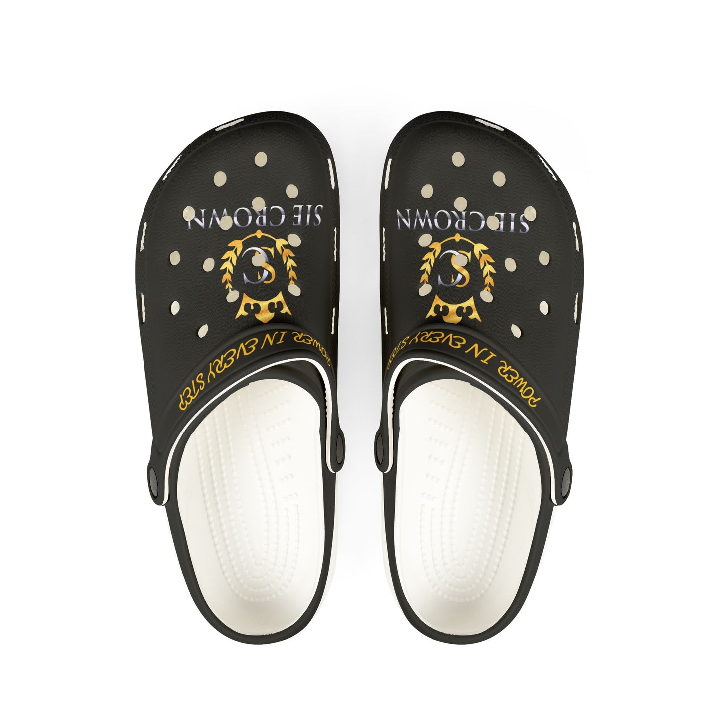 Sie Crown Power in Every Step Clogs